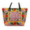 Indian Cotton Suzani Embroidery Handbag Woman Tote Shoulder Bag Beach Boho Bag41 #2 small image