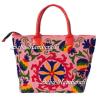 Indian Cotton Suzani Embroidery Handbag Woman Tote Shoulder Beach Boho Bag s22