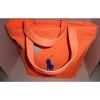 NEW POLO RALPH LAUREN MELON CANVAS BIG PONY TOTE BAG BEACH BAG CARRY ON #4 small image