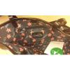 Brand New Arnold Palmer Plastic Beach Handbag Tote Shoulder Bag Black #4 small image