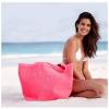 New! 2016 Victoria&#039;s Secret Beach Day Terry Tote Bag Getaway Duffle Pink NWT