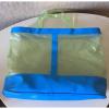 Clinique Beauty Bag Tote Blue Green Clear Beach Tote #1 small image