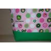 Handmade Pink John Deere Trimmed in Green Handbag Purse Tote Bag Beach Bag #2 small image