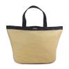 Eric Javits Woven Dunemere Fabric Natural Black Beach Tote Bag New #1 small image