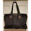 ESPRIT Large Black Shoulder Weekend Gym Beach Tote Bag with Purse #1 small image