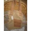 NEW UGG Bag Novelty Beach School Tote Canvas Leather #4 small image