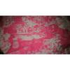 Juicy Couture Large Pink Paradise Canvas Tote Bag Beach Gym Overnight