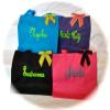 Monogrammed Personalized Tote Bag Beach Bridal Wedding Gifts Sold in 2 sizes #2 small image