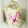 Victoria&#039;s Secret &#034;LOVES&#034; Tote/Shopping/Beach Bag - Hot Pink Lining! #2 small image