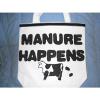 Tote Bag, Purse, Carry-All, Beach Bag &#034;Manure Happens&#034; and Cows New Handmade #1 small image