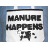 Tote Bag, Purse, Carry-All, Beach Bag &#034;Manure Happens&#034; and Cows New Handmade