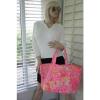 NWT Lilly Pulitzer Palm Beach Tote Bag PINK POUT KINIS IN THE KEYS Travel Bag #2 small image
