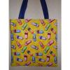 Flip flop Tote Bag Flipflop Summer Beach Vacation Handmade Purse Last One #1 small image