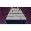 $98 New Casco Ralph Lauren Tote bag purse BEACH NAUTICAL BUOY PRINT Canvas ROPE #1 small image