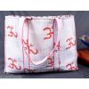 Indian Quilted Cotton Block Printed Bag Reversible Beach bag Women Purse Clutch #1 small image