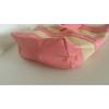 ULTA  Beauty Medium Tote Bag Shopper Pink Beige Handbag Carry-all Beach Bag #4 small image