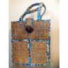 Vera Bradley Tiki Tote Wicker Beach Bag Purse #1 small image