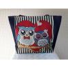 The Owls Canvas Tote Bag, Shoulder Handbag, Travel Bag, Shopping Bag, Beach Bag #1 small image