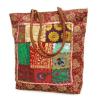 Vintage Handmade Shoulder Bag India Style Gypsy Patchwork Multicolor Beach Purse #2 small image