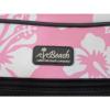 California Leash Company Tote CLC Beach Bag Neoprene Pink White Floral Large Sz #3 small image
