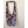 Hippie Patchwork Zipper Casual  Crossbody Sling Shoulder Bag Travel Beach Bag #1 small image