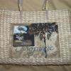 Tropical Woven Beach Purse Tote Bag Brand New Tapestry Print Front