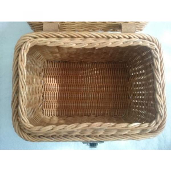 old small basket bag FromJapan Straw Tote kawaii #5 image