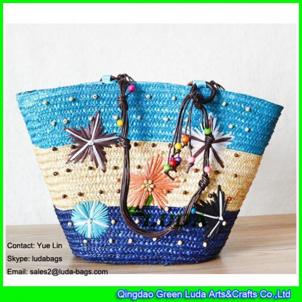 LDMC-073 hot sale summer beach straw bags for yong girls #1 image