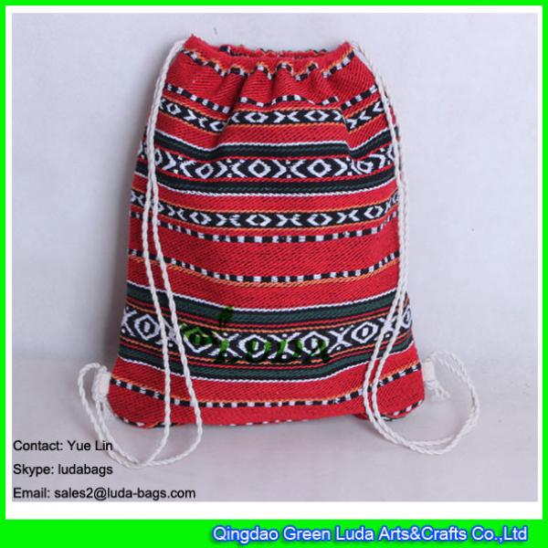 LDFB-009 sadu backpack cheap women drawstring bag #1 image