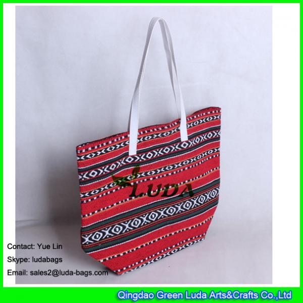 LDFB-010 cheap lady bag sadu fabric make tote bag #2 image