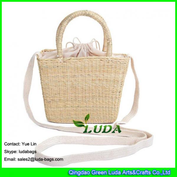 LDHC-011 new women beach straw bags natural straw basket bag messenger handbags #1 image