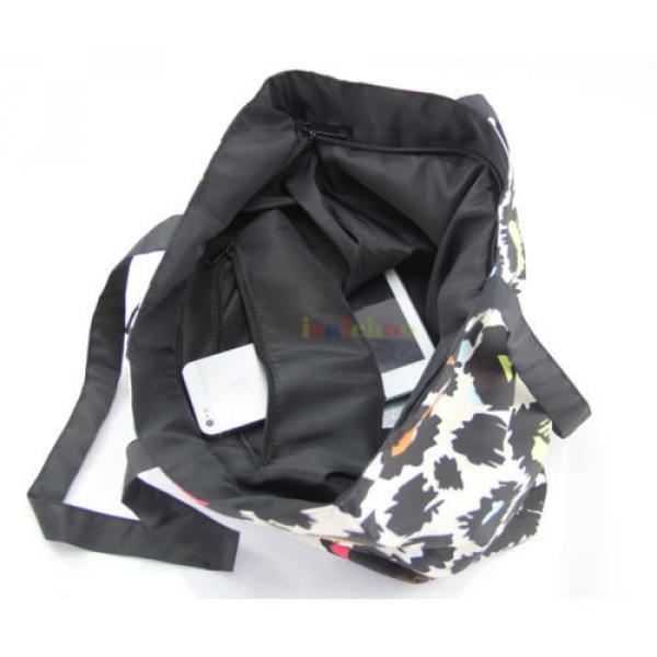 Fashion Girl&#039;s Shopping Bag Women Shoulder Folding Handbag Beach Bag Tote #4 image