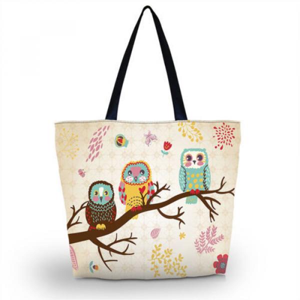Fashion Owls Shopping Shoulder Bags Women Handbag Beach Bag Tote HandBags #1 image