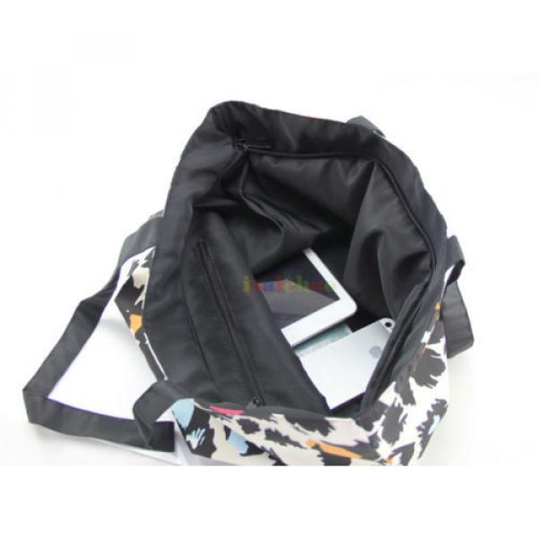 Fashion Girl&#039;s Shopping Bag Women Shoulder Folding Handbag Beach Bag Tote #3 image