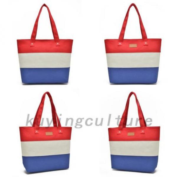 Portable Ladies Canvas Beach Shoulder Women Messenger Tote Bags Female Handbags #5 image