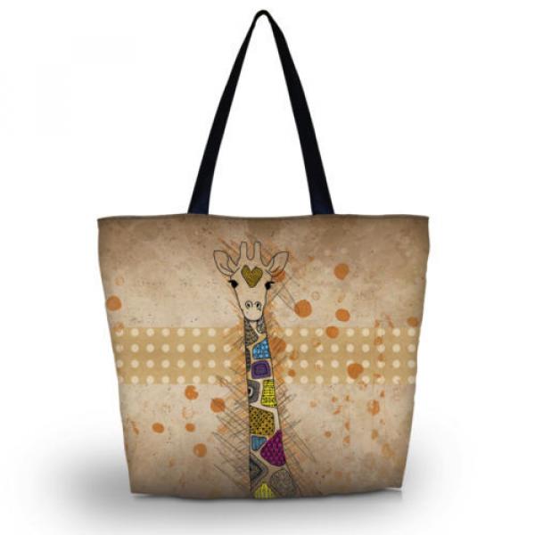 Giraffe Women&#039;s Shoulder Shopping Bag Tote Reusable Beach Satchel School Handbag #1 image