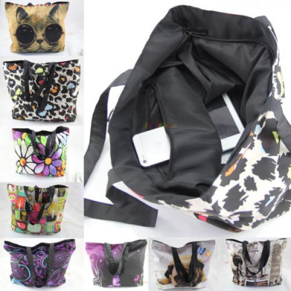 Many Designs  Summer Bags Beach Tote Shoulder Shopping Bag School Handbag #4 image