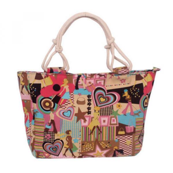 Women Bags Handbag Shoulder Canvas Tote Purse Satchel Crossbody Beach Bag New #4 image