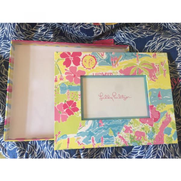 NWOT Lot 5 Lily Pulitzer Items- Picture Frame, Beach Tote, 2 Bags Palm Beach FL #3 image