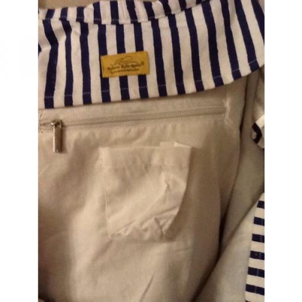 Roberta Roller Rabbit Bondi Bag Blue Argan From West Palm Beach W/Gift Bag #5 image