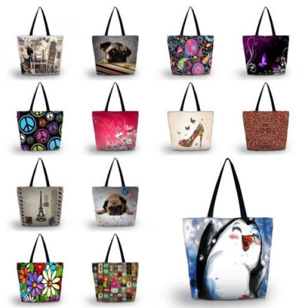 Various Custom Design Tote Shopping Bag Beach Shoulder Handbag School Light Bag #1 image