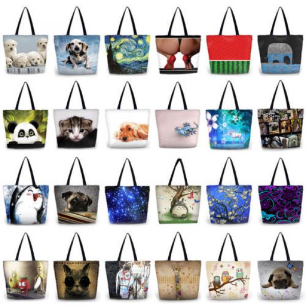 New Fashion Girl&#039;s Handbag Bag Polyester Shopping Bags Women&#039;s Totes Beach Bag #2 image