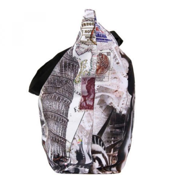 Women&#039;s Shopping Bag Soft Foldable Tote Shoulder Carry Bag Beach Stachel Handbag #4 image