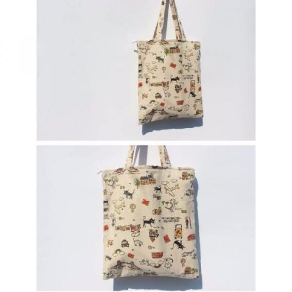 MAKORSTER Beach Bag Canvas Handbag for Women #1 image