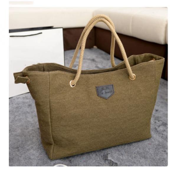 2016 new style women canvas handbag / casual / beach bags high quality #2 image