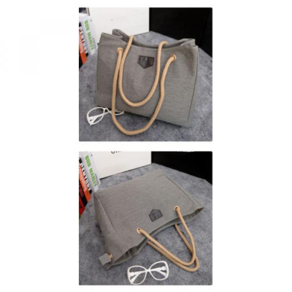 2016 new style women canvas handbag / casual / beach bags high quality #3 image