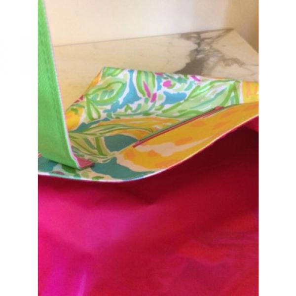 Estee Lauder Lilly Pulitzer Beach Bag Tote Watercolor Design #4 image