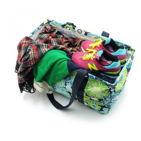 GIFT SET Defect Thirty one Large utility beach laundry tote bag 31 island damask #3 image