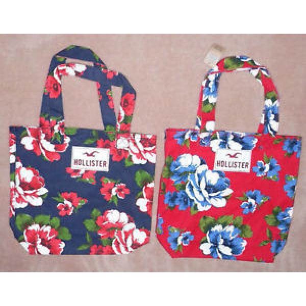 Hollister Classic Floral Beach Tote Bag Purse  New #1 image