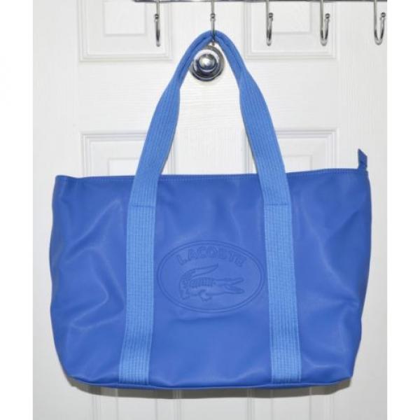 Lacoste Bag New Classic Large Beach Gym Shopper Pick A Color White, Blue #2 image